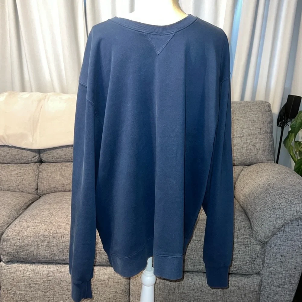 Fruit of the Loom Blue Medium Weight Soft Sweatshirt Size 2XL - Picture 1 of 5